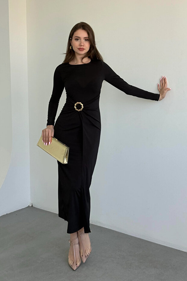 فستان Sandy مزود بإكسسوارات من MELONİ