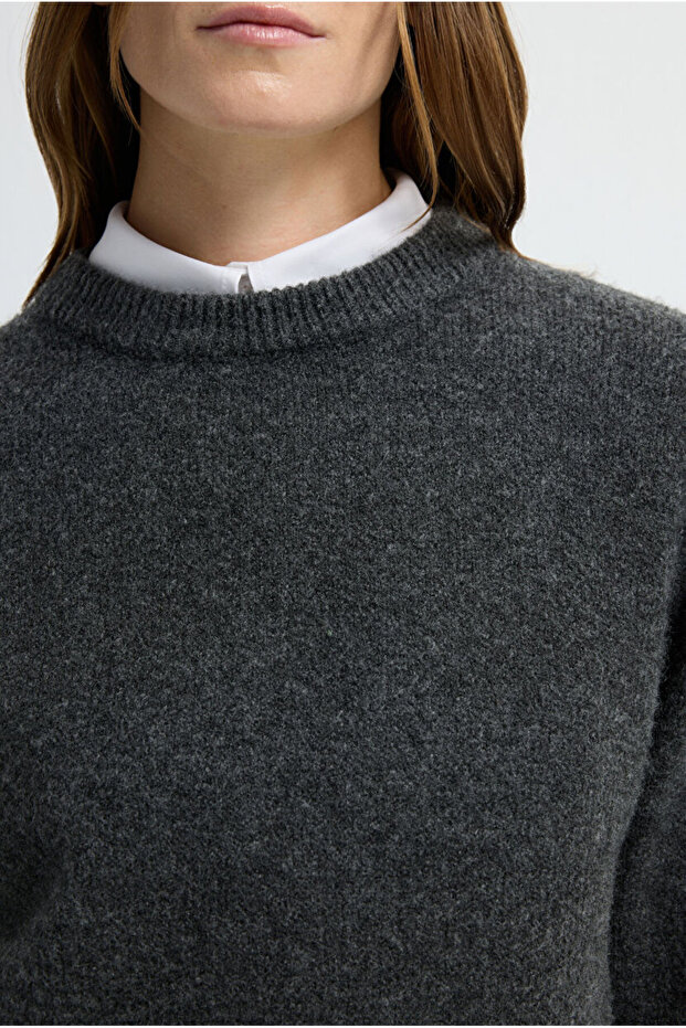 Uzun Kol Triko Kazak - 2