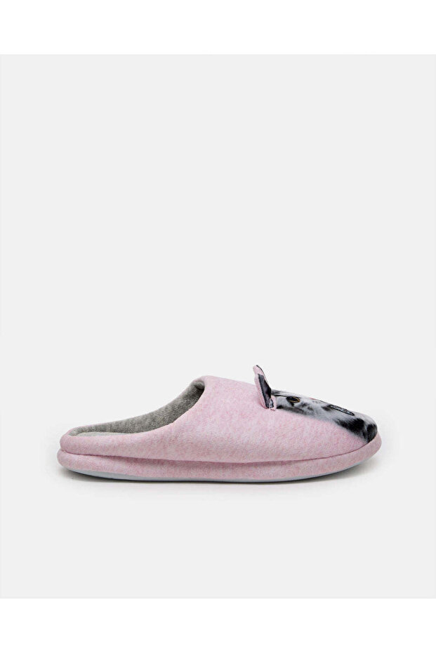 Women Pink Animal Detail Slipper