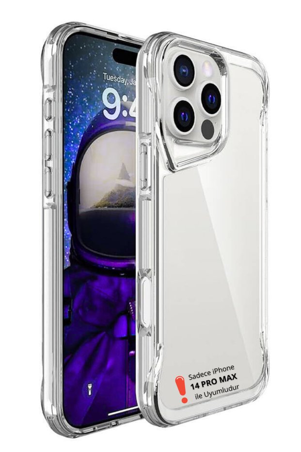 [Airbag] iPhone 14 Pro Max Compatible Airbag Corner Protection Hard Back Thick Silicone Case