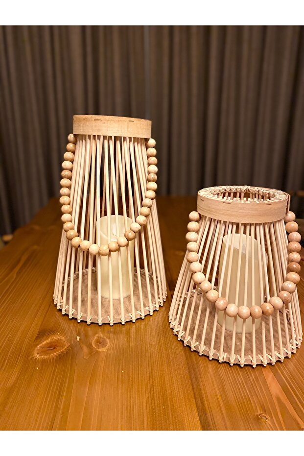 Bambu çubuk fener - 3