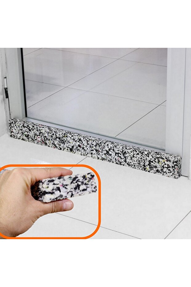 3 Pieces under Door Draft Stopper - under Door Insulation Sponge under Door Threshold Sponge Anti-Wind Sponge