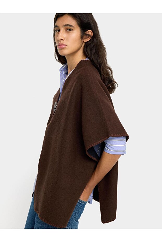 Tokalı Örme Panço - 3