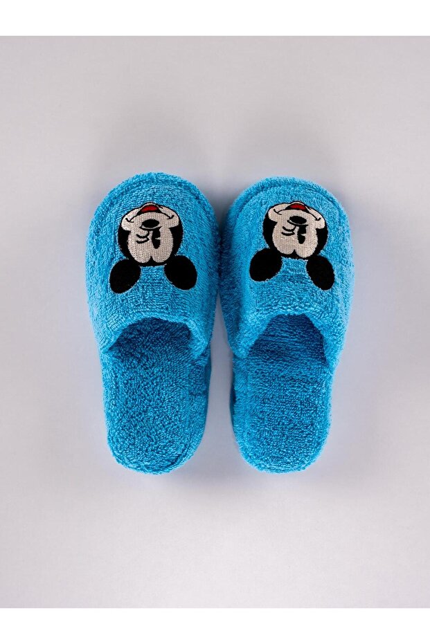 Ratty Cute Fluffy Slippers – 100% Cotton Non-Slip Sole