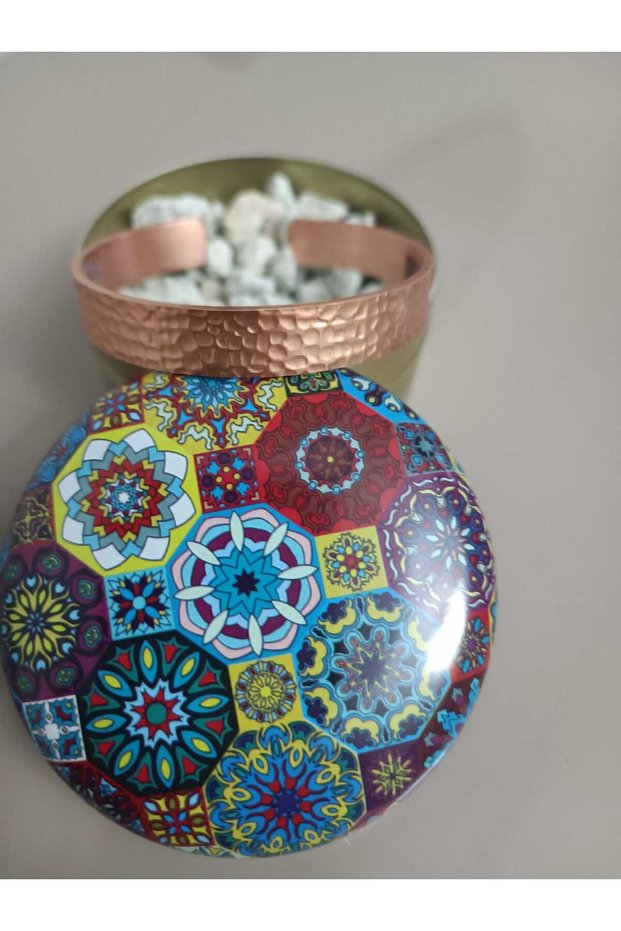Yemen Copper with Zeolite Stone, Seal of Solomon, Hilye-i Şerif, Surah Al-Falak, Surah An-Nas, Ayat Al-Nazar, Surah Al-Inshirah, Asma-ul-Husna