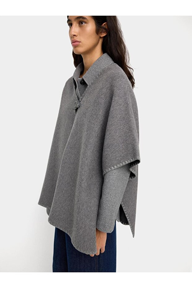 Tokalı Örme Panço - 3