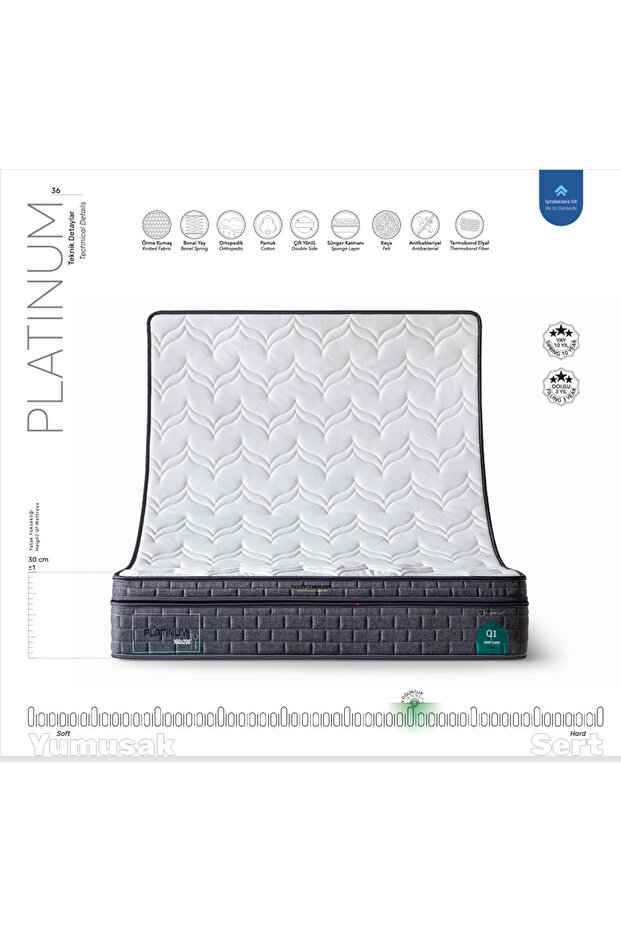 PLATINIUM 30 CM Visco Terapi Yatak - 2