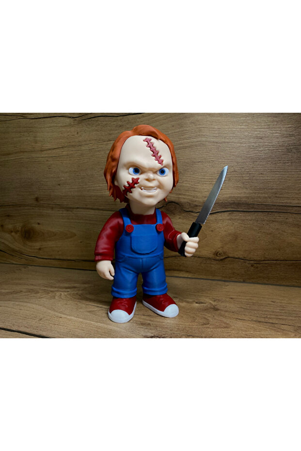 Halloween Temalı Chucky Figür - 1