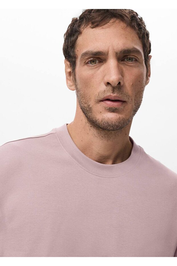 Medium weight regular fit tişört - 5