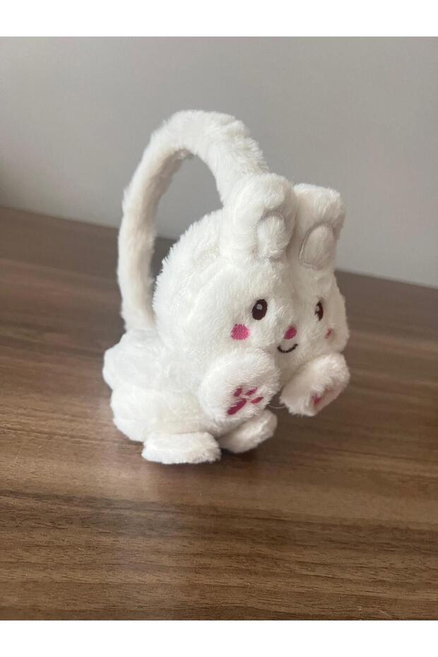 Women/Girls Soft Plush Winter Earmuffs with Rabbit Figure