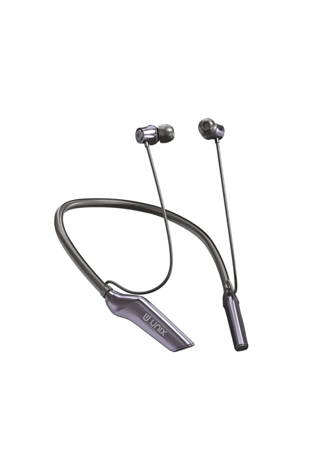 Unix UX-470 Ola Wireless Neckband – 84 Hours Playtime | ENC | Type-C | Magnetic Buds