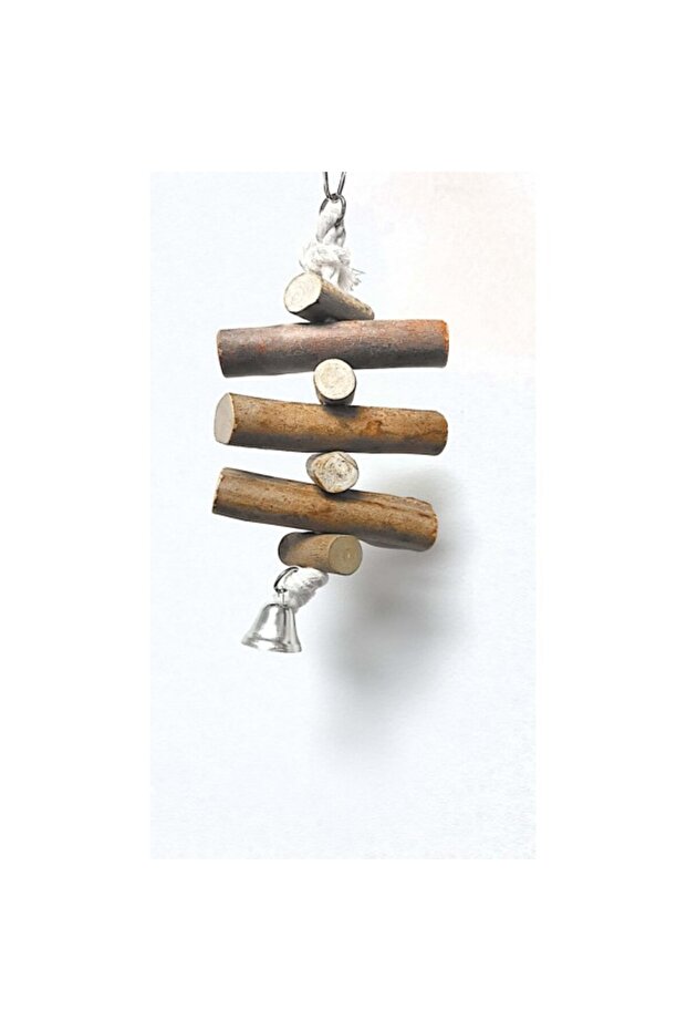 CLUB Natural Wooden Bird Toy, Size H29 x W11 cm