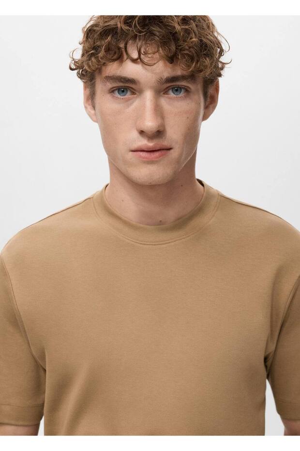 Medium weight regular fit tişört - 6