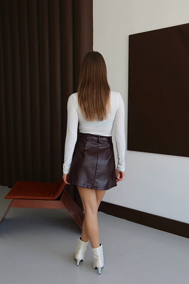 Premium deri etek - 5