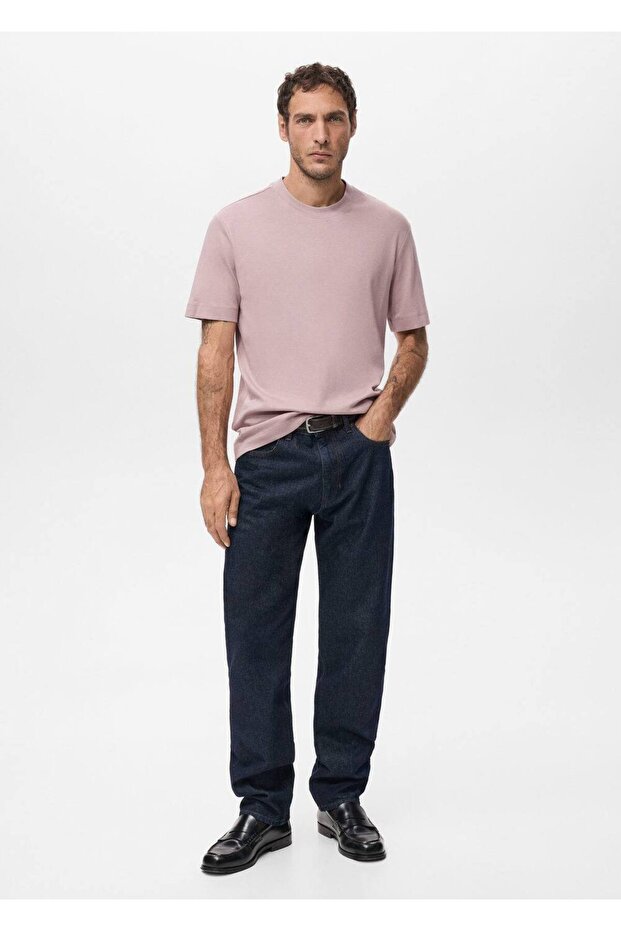 Medium weight regular fit tişört - 2