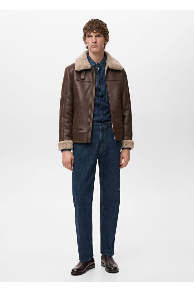 Çift taraflı kürklü mont - 2