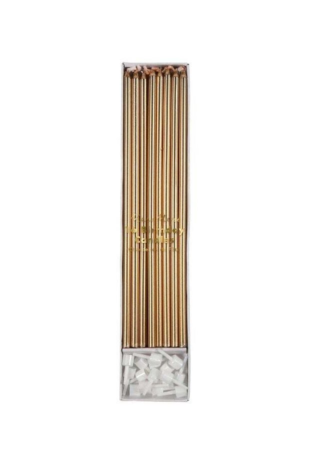 Gold Long Candles