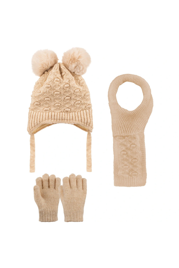 Kitti K25160-03 1-4 Years Old Baby Girl 3-Piece Set