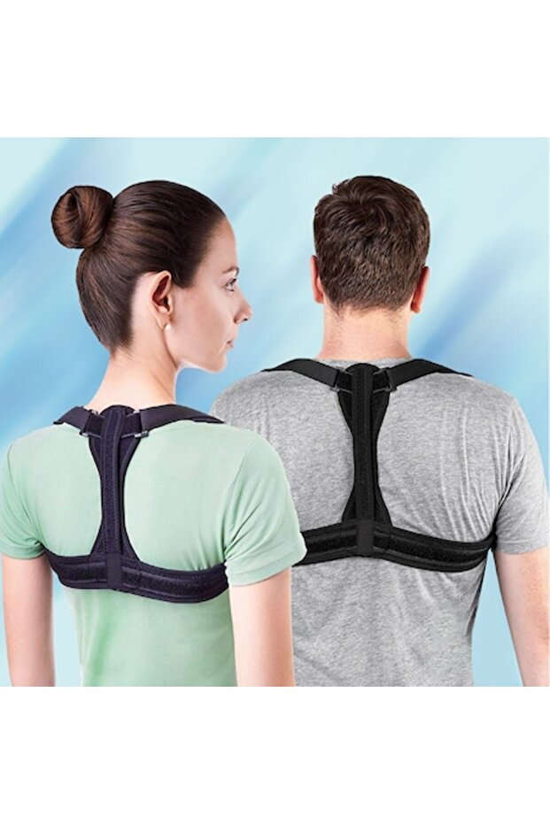 Posture Correction Support, DuraFit, Black - 1