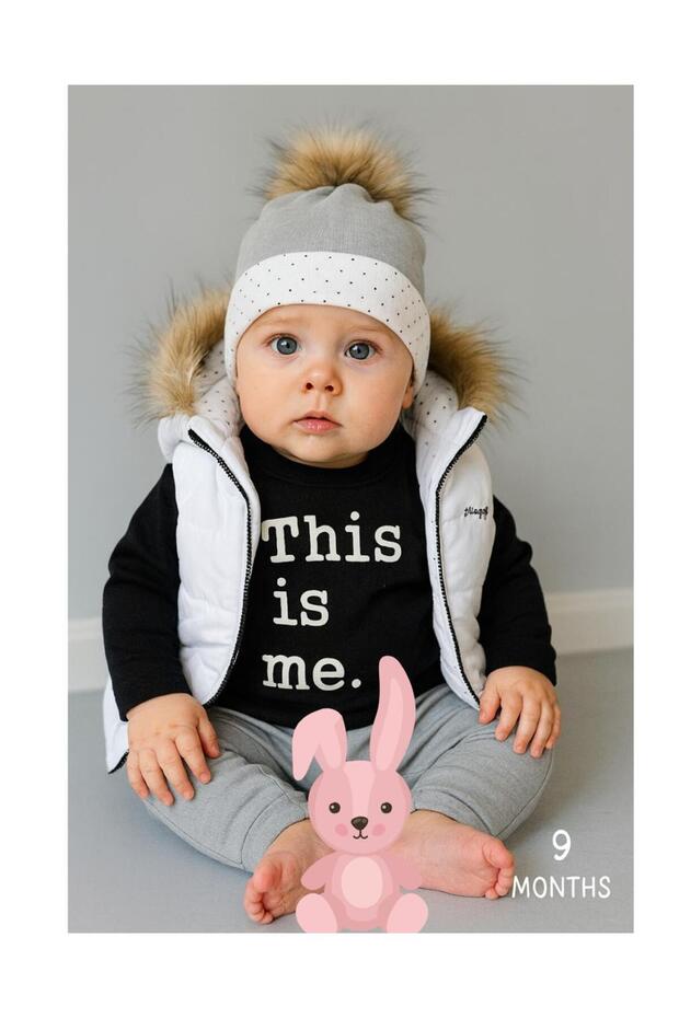 Inflatable Vest Set Winter 4-Piece Baby Boy Set