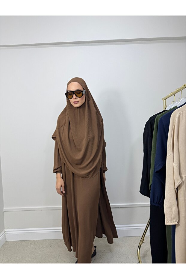 Sufle Hediyeli Elbiseli Umre Feracesi - 8