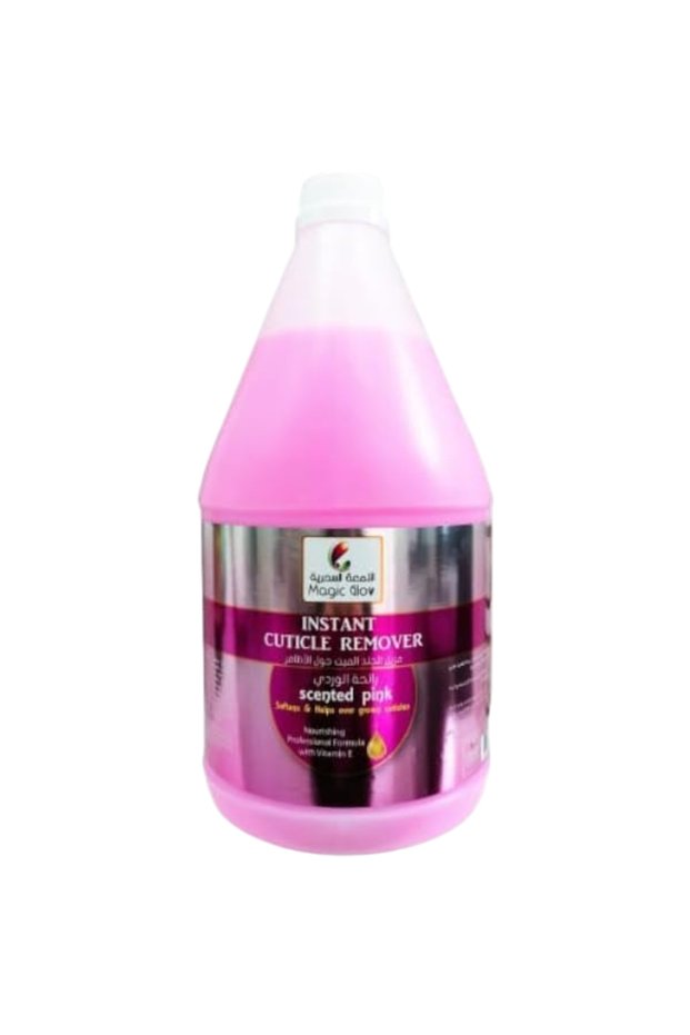 Magic Glow Instant Cuticle Remover, Pink, Professional Formula with Vitamin E