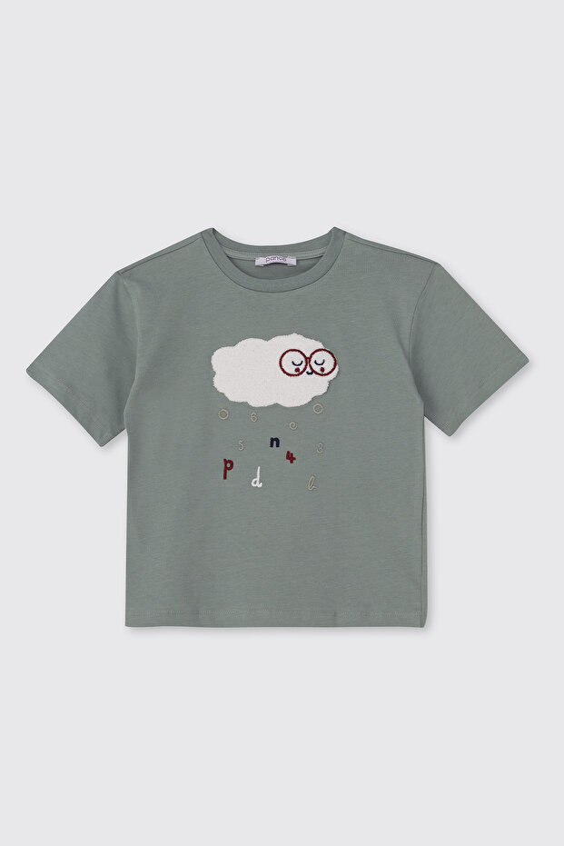 Baby Boy Short Sleeve Green T-Shirt