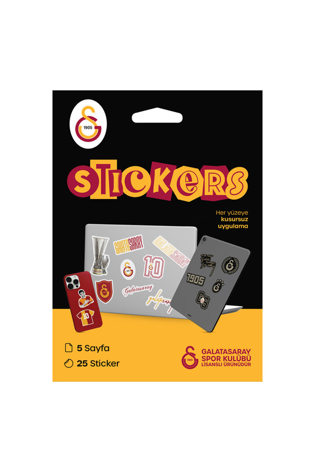 Galatasaray 25-Pack Sticker Gsst24003