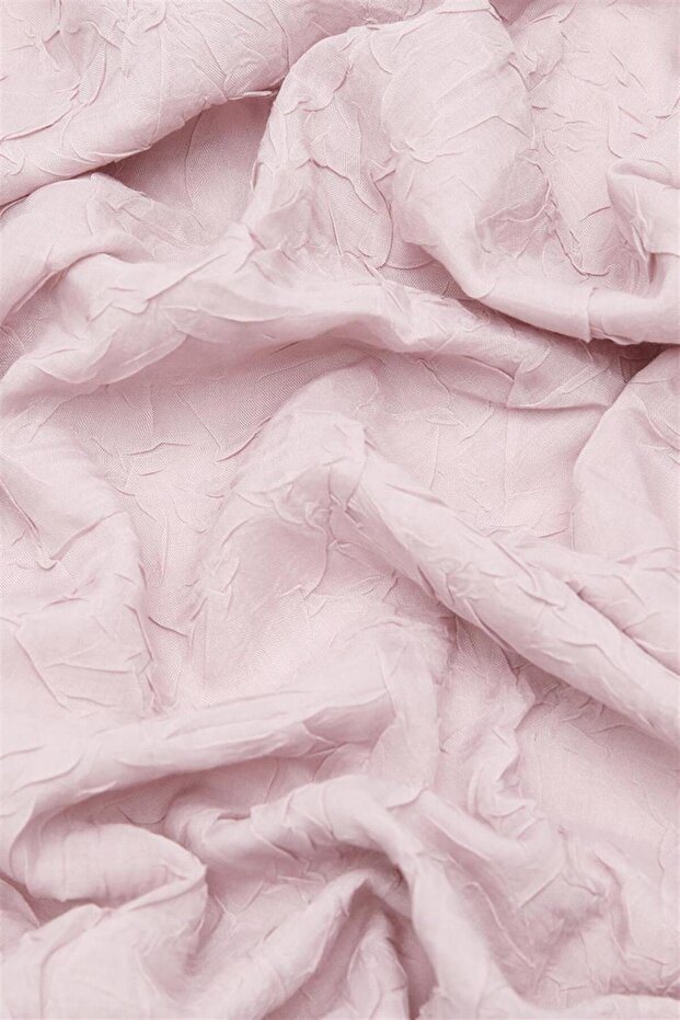 Açık Pembe Bambu Kraş Şal - 5