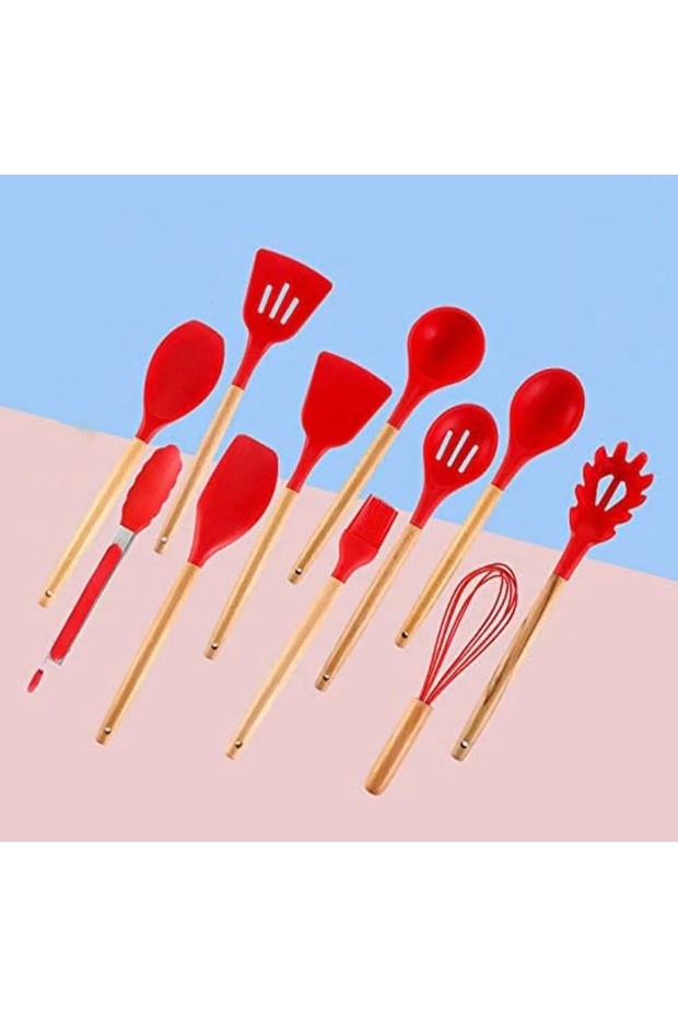 طقم ملاعق سليكون متكامل ومثالي - 3
