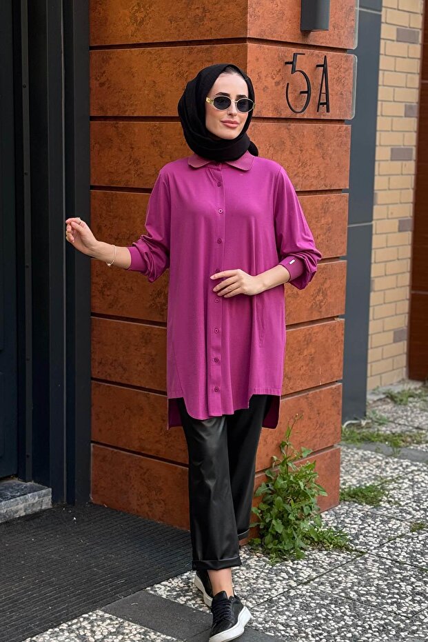 Gömlek 6926 Menekşe - 1