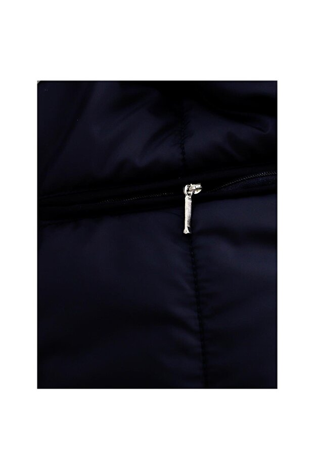 LACİVERT Kışlık Mont - 4