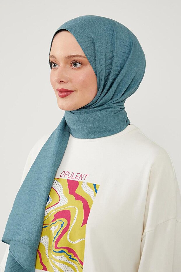 Çam Yeşili Junset Şal - 3