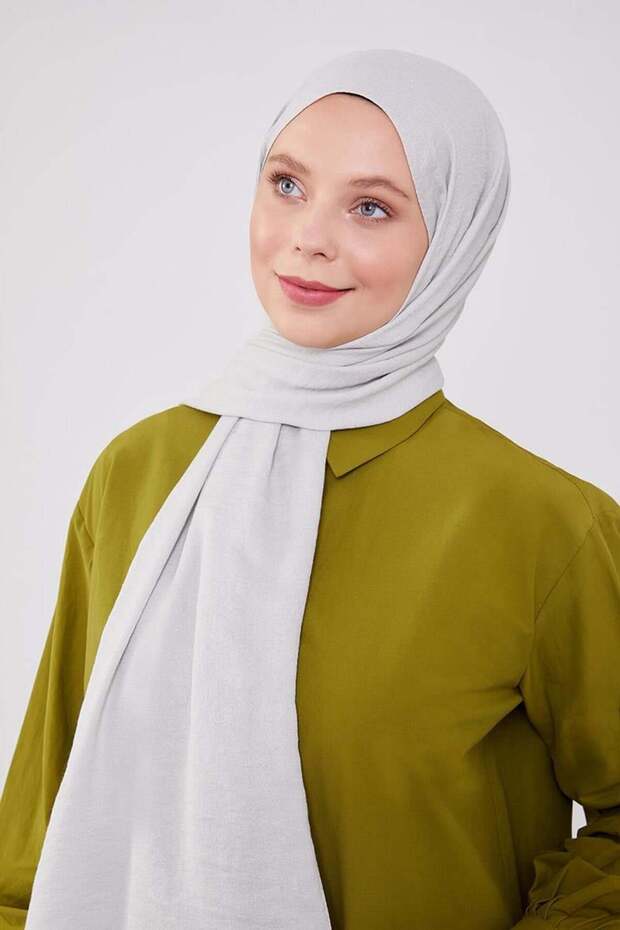 Gri Junset Şal - 4