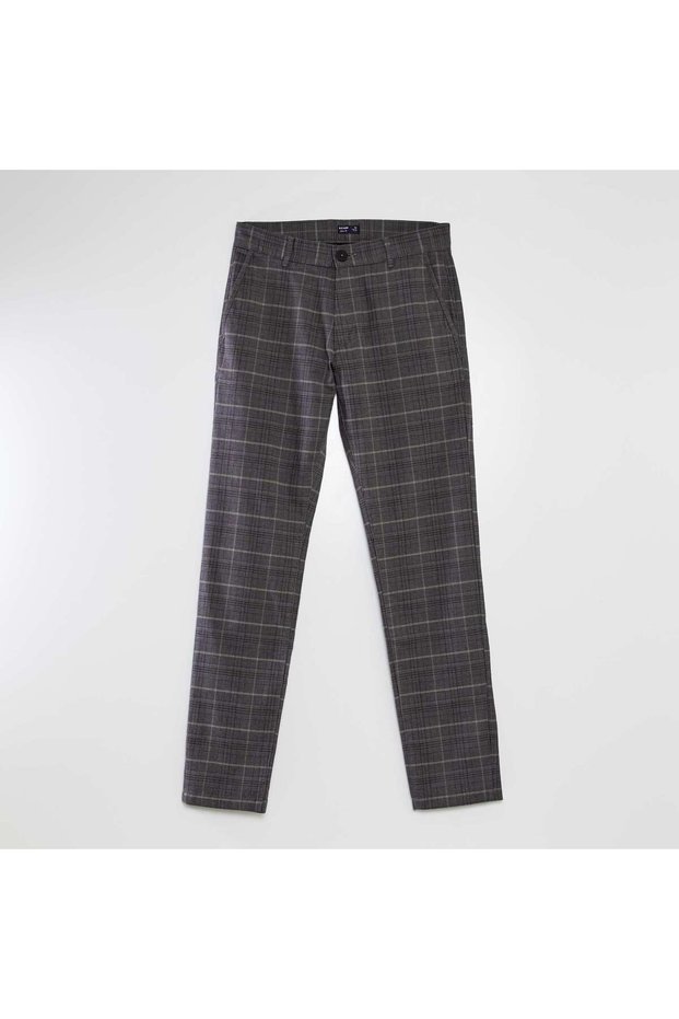Check chinos GREY