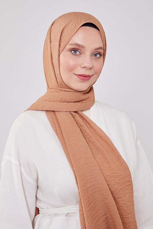Sütlü Kahve Junset Şal - 3
