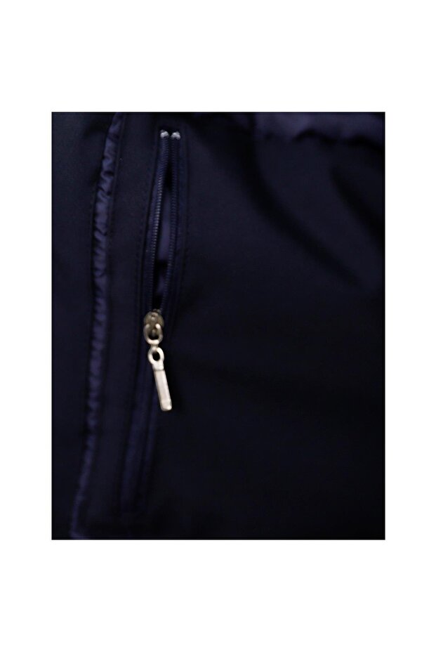 LACİVERT Kışlık Mont - 5