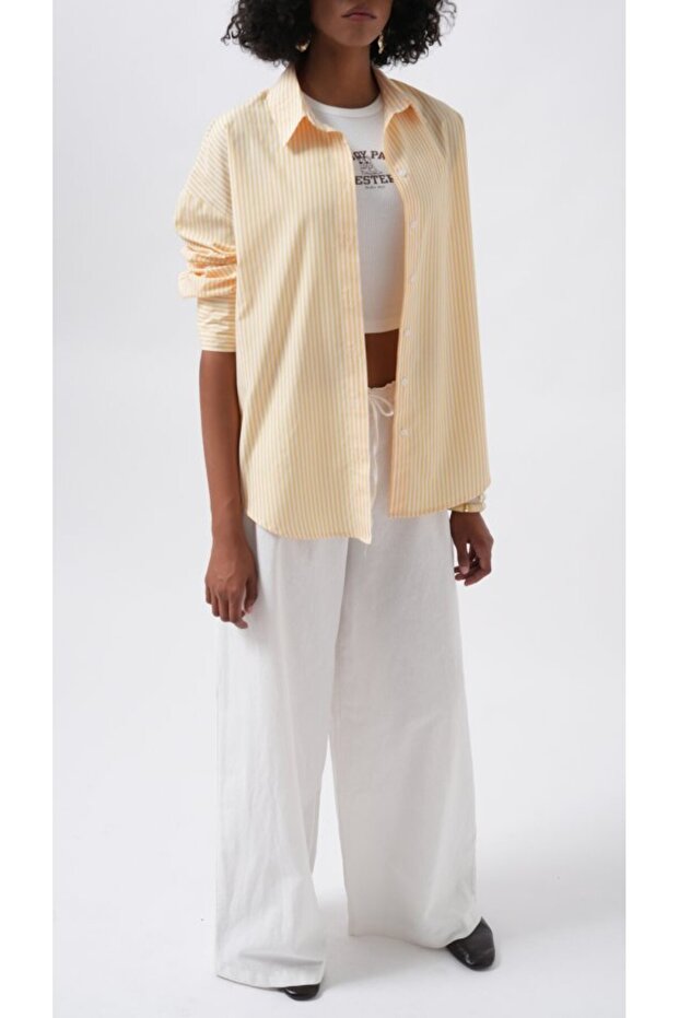 Ριγέ Βασικό πουκάμισο - 4