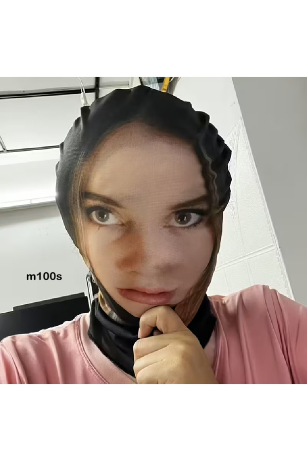 قناع وجه ثلاثي الأبعاد مطبوع بتقنية ثلاثية الأبعاد - 2