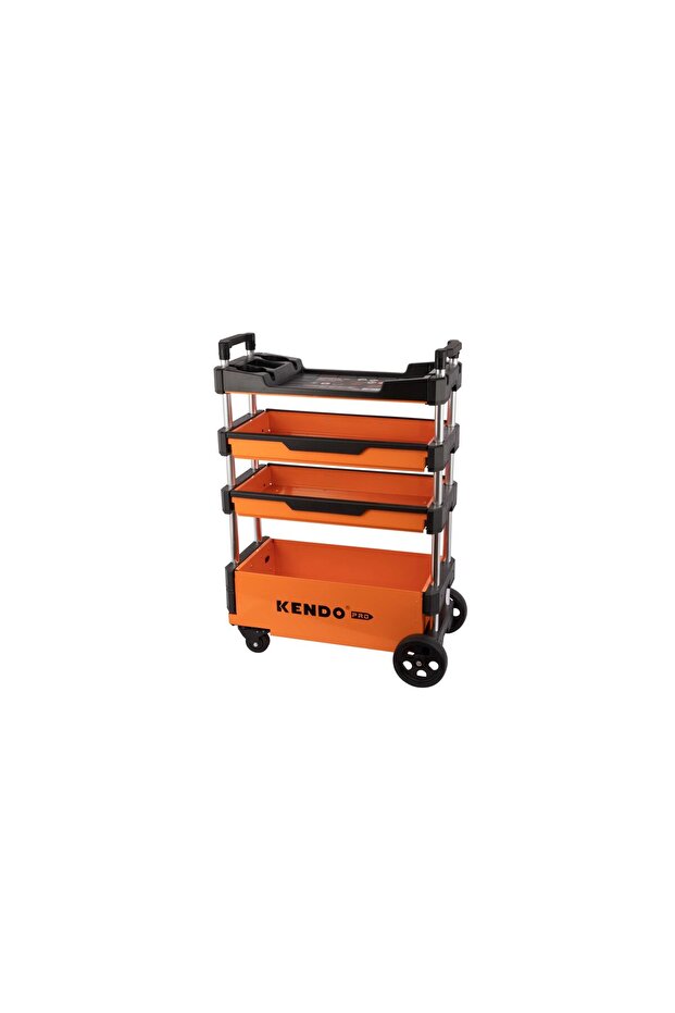 Foldable tool trolley - 1