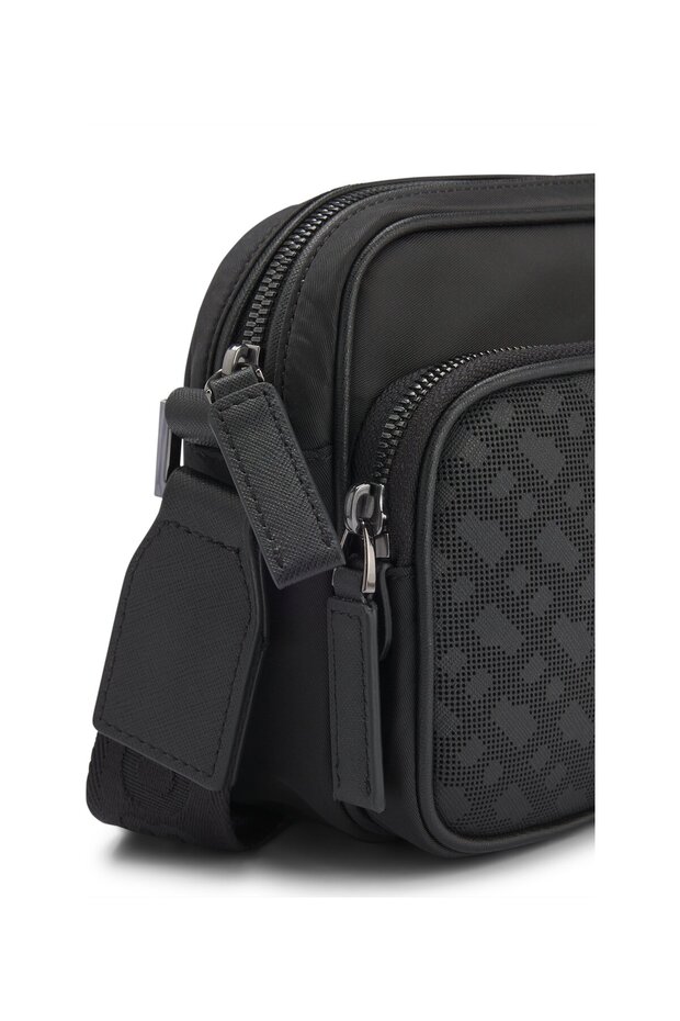 Monogram desenli çapraz askılı çanta - 3