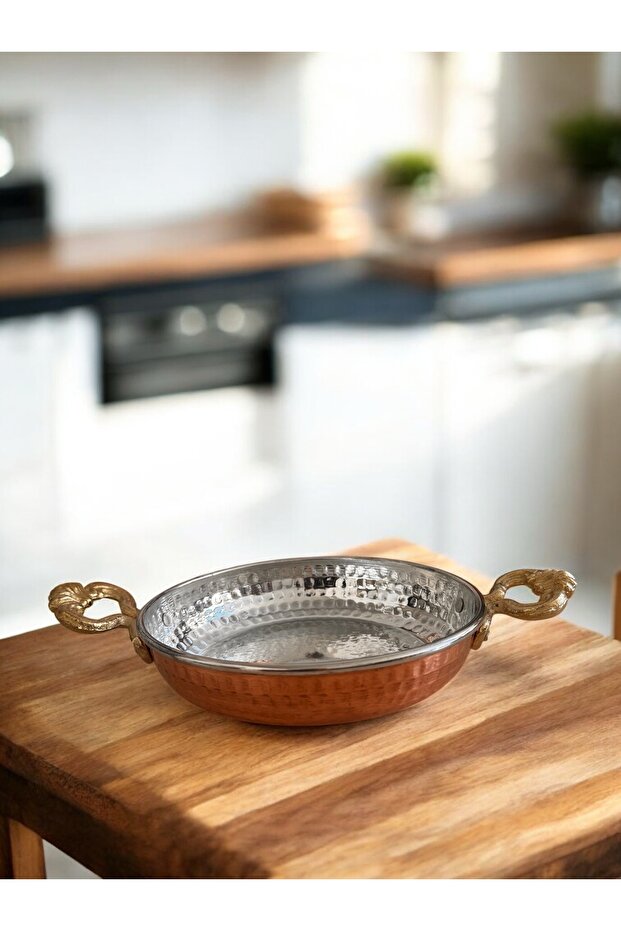 Thick Copper Pan Sahan 18 cm - 1