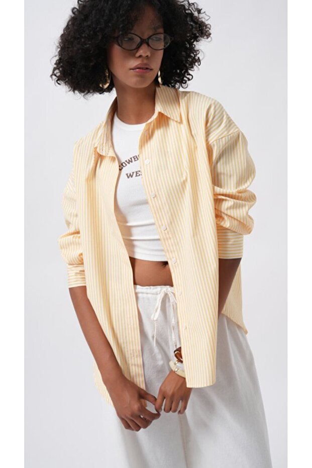 Ριγέ Βασικό πουκάμισο - 3