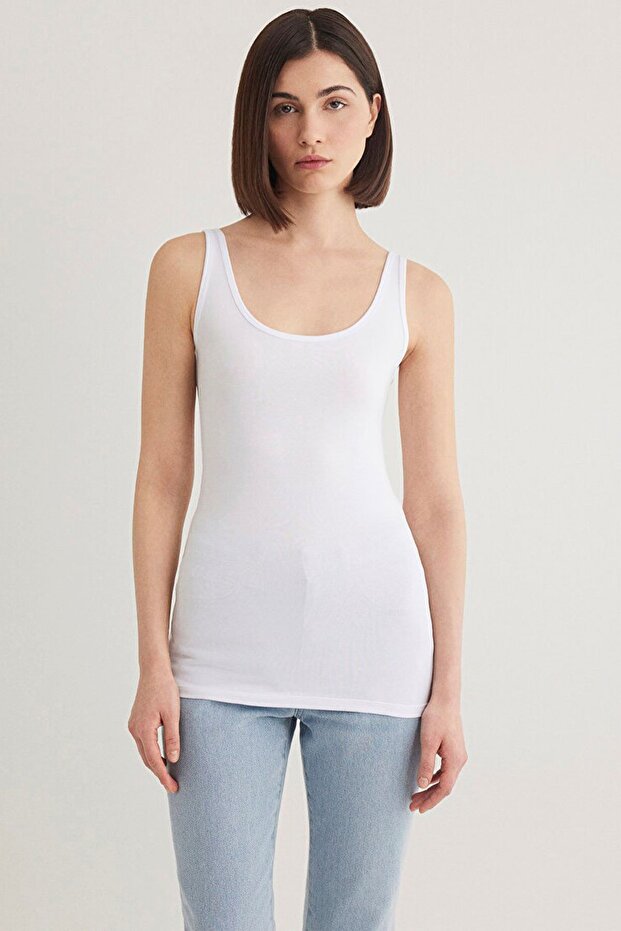 Kadın Askılı Basic Atlet - 3