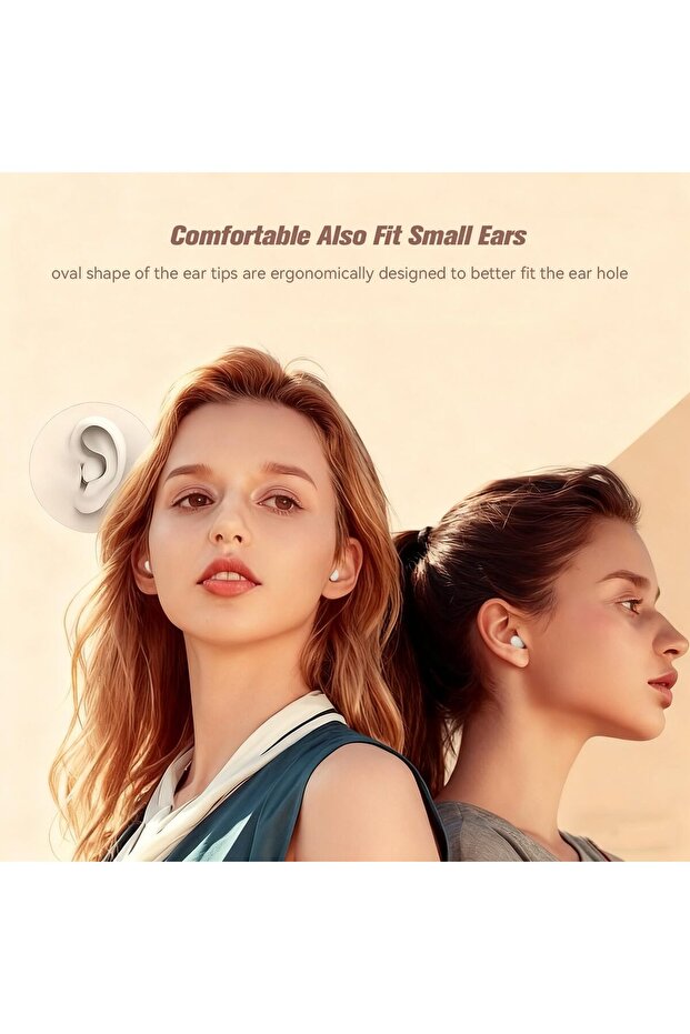 سماعات أذن بلوتوث صغيرة وغير مرئية: صغيرة للآذان الصغيرة، لاسلكية صغيرة، بتصميم أنيق - 7