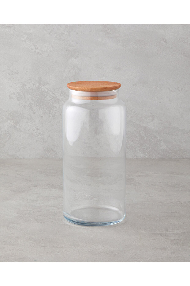 Belle Glass Jar 1400 ml Natural