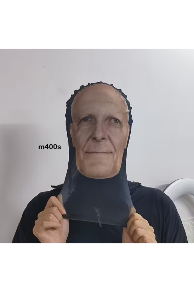 قناع وجه ثلاثي الأبعاد مطبوع بتقنية ثلاثية الأبعاد - 2