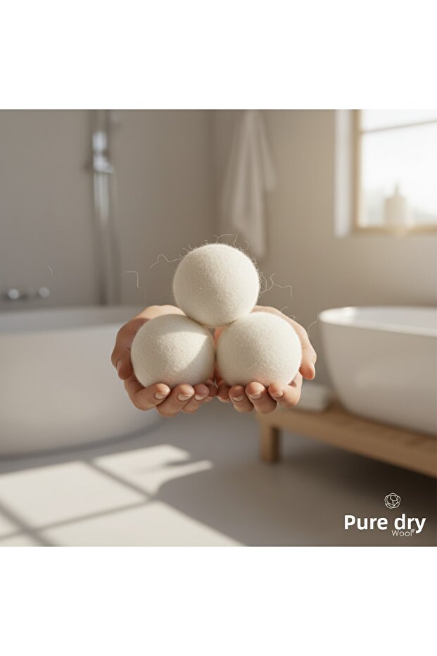 3-Piece Wool Drying Balls - 4