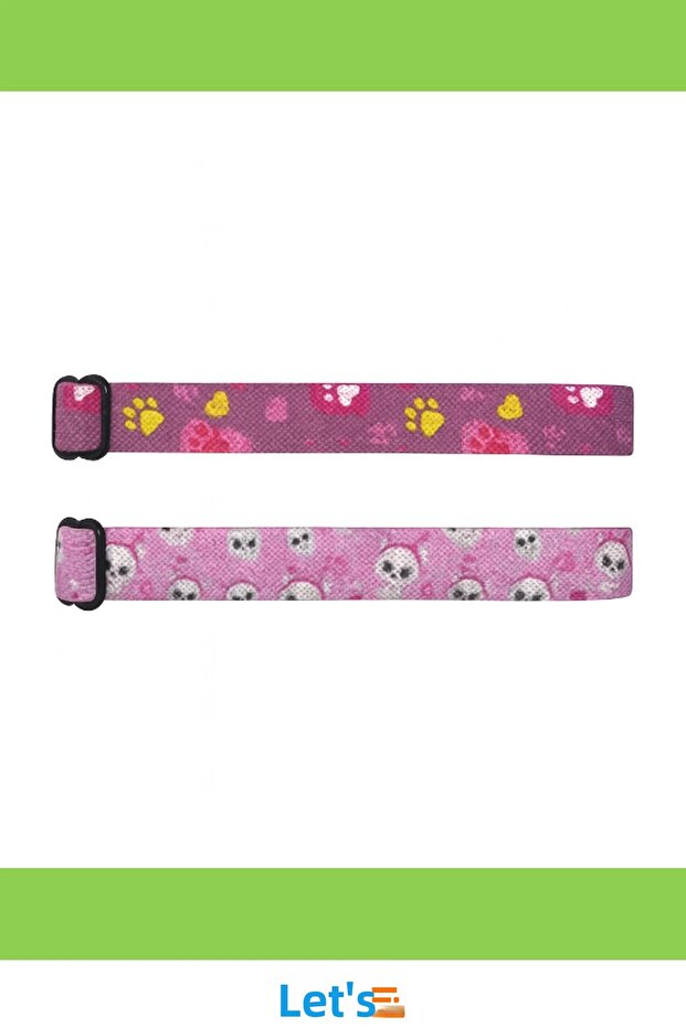 Adjustable Cat Collar with Patterned Bell - 3