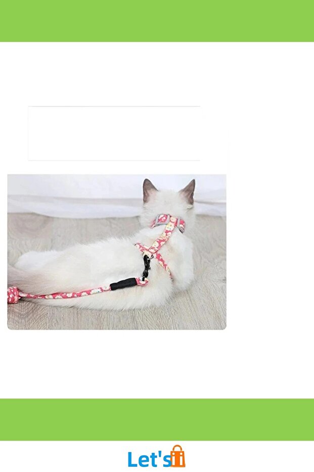 Durable Adjustable Cat Walking Harness - 3